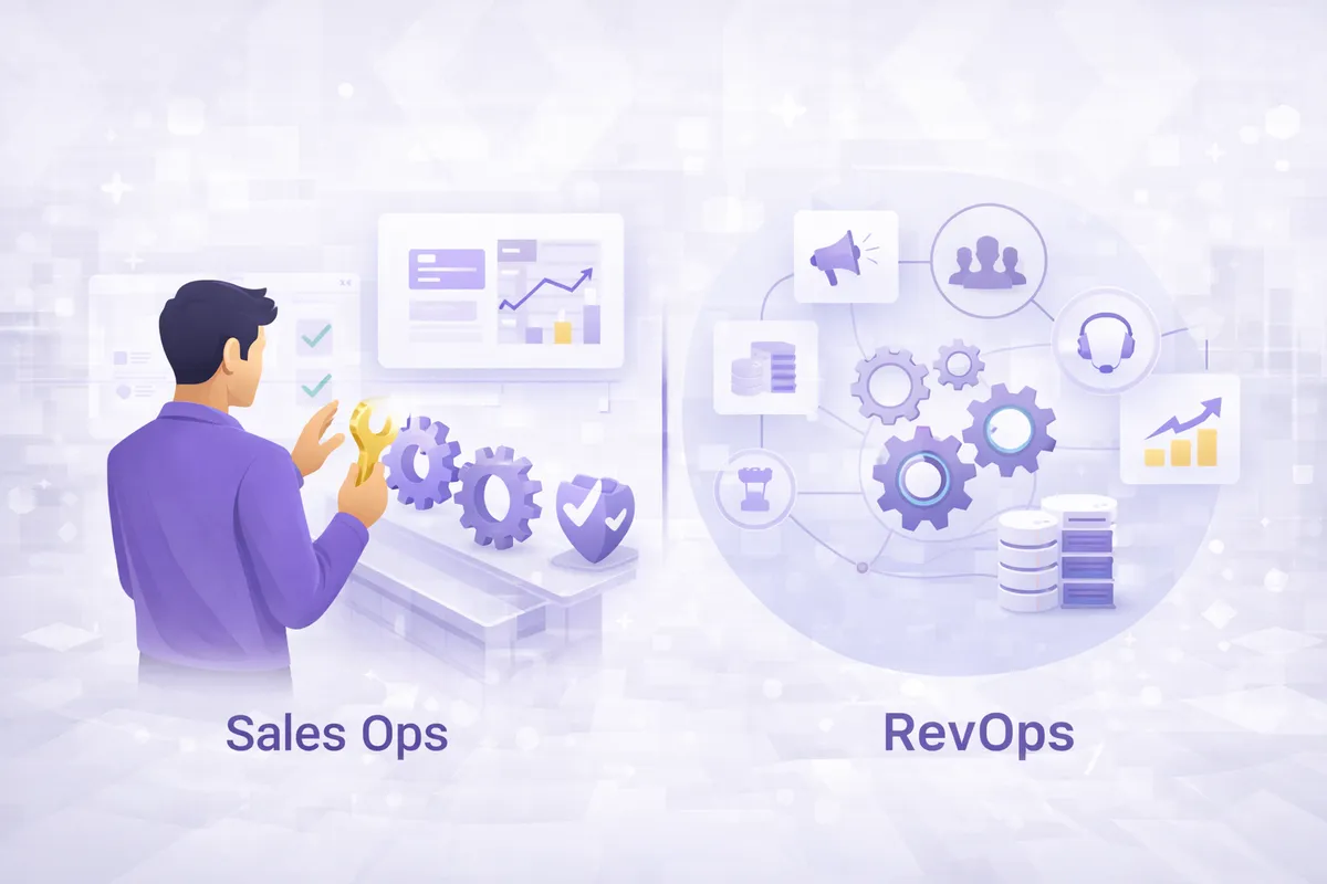 Quelle est la différence entre RevOps et Sales Ops ?